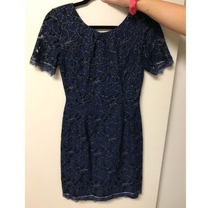 Blue Lace Everly Dress